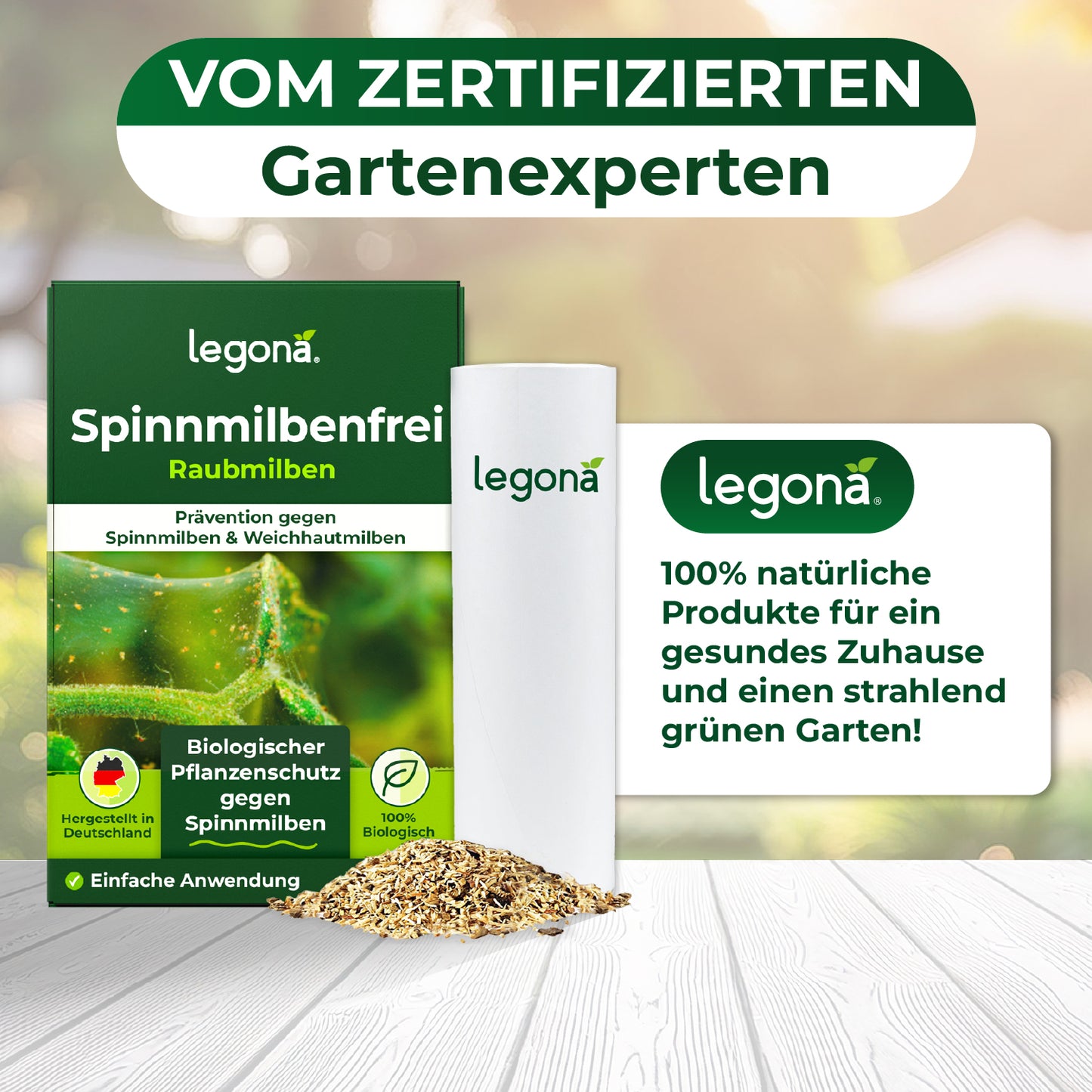 Raubmilben gegen Spinnmilben