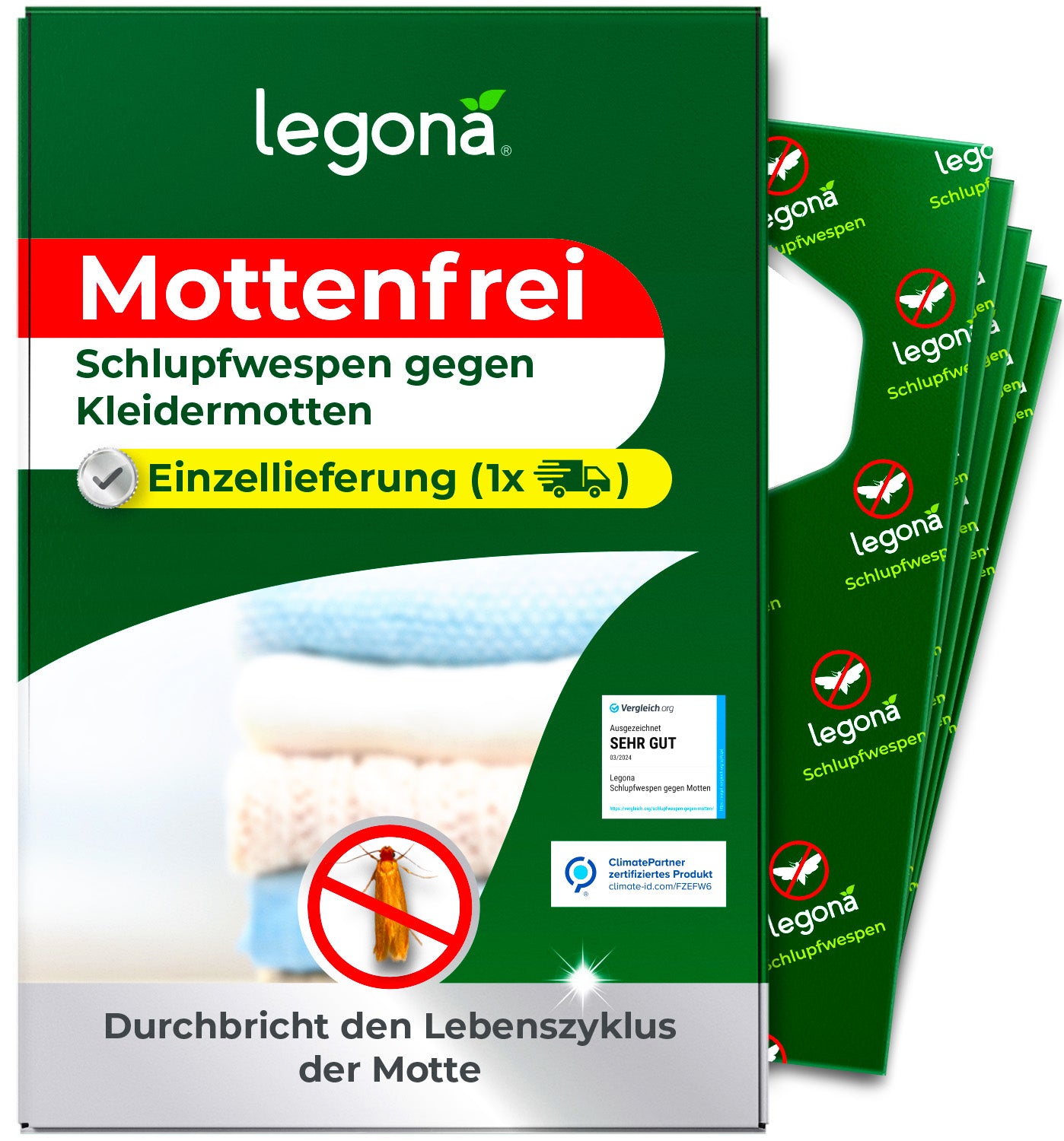 Schlupfwespen gegen Kleidermotten