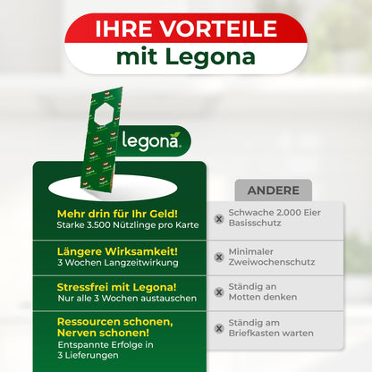 Schlupfwespen gegen Lebensmittelmotten