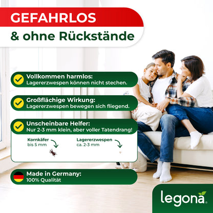 Lagererzwespen gegen Brotkäfer, Reiskäfer & Tabakkäfer