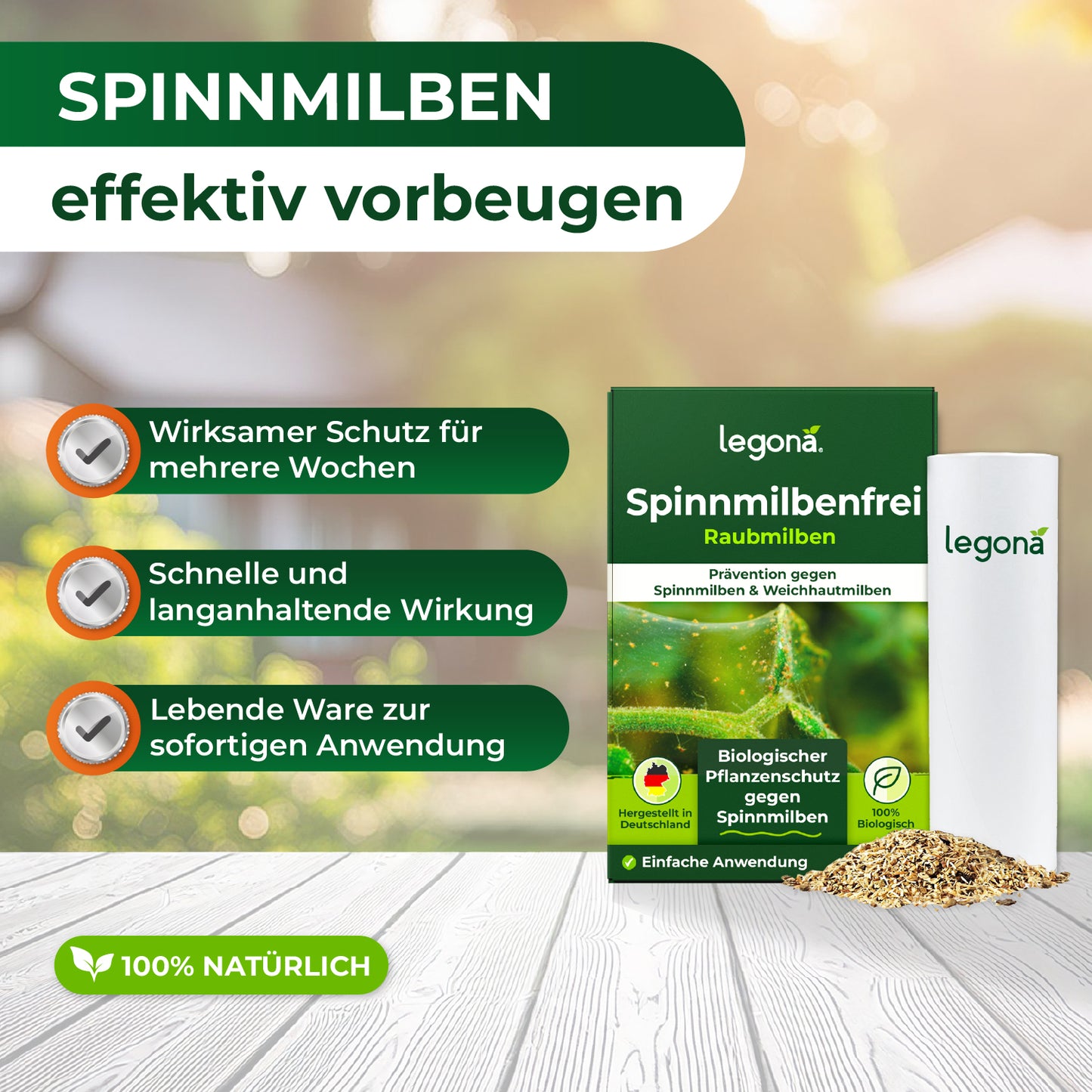 Raubmilben gegen Spinnmilben