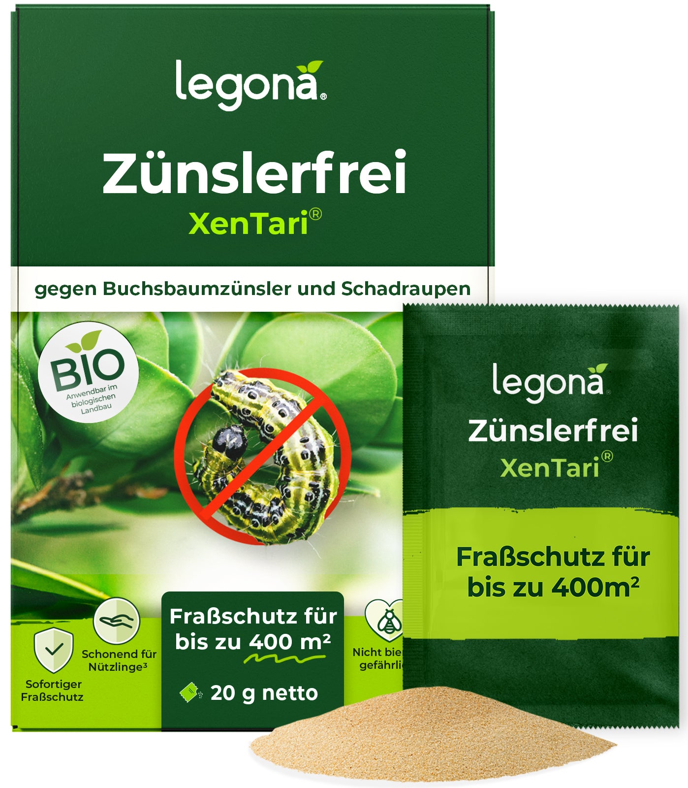 XenTari Zünslerfrei & Raupenfrei.