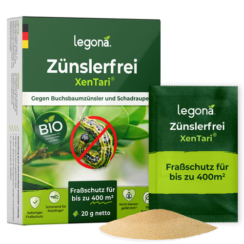 XenTari Zünslerfrei & Raupenfrei - 100% biologisch und nachhaltig