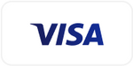 Visa Logo auf weißem Hintergrund