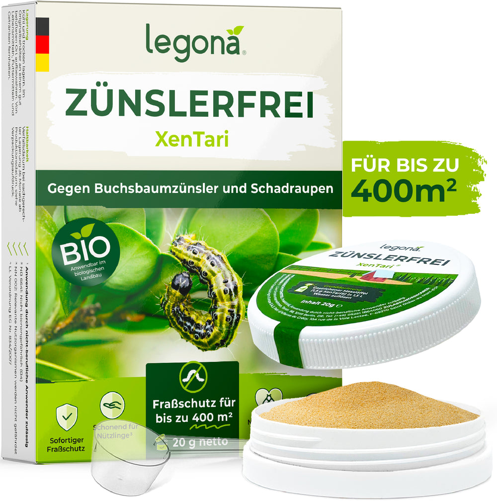 Legona® XenTari Zünslerfrei & Raupenfrei